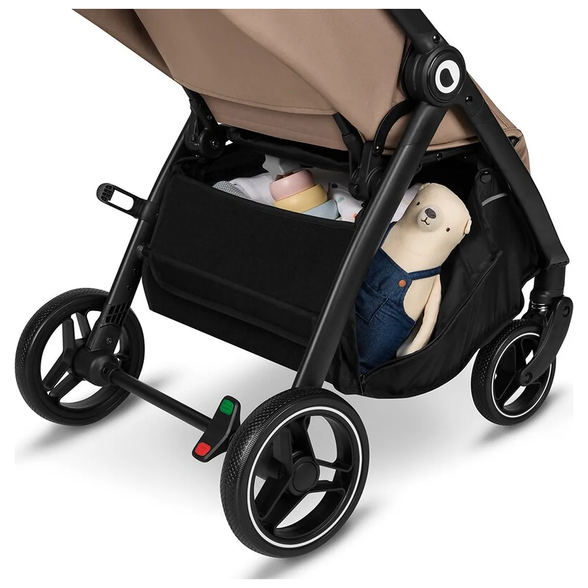 Carucior sport, Lionelo, Ingrid, Capotina impermeabila cu filtru UPF50+, Pana la 22 Kg, Spatar reglabil in 3 pozitii, [11]