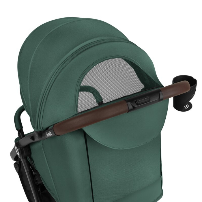 Carucior sport, Lionelo, Ingrid, Capotina impermeabila cu filtru UPF50+, Pana la 22 Kg, Spatar reglabil in 3 pozitii, [12]