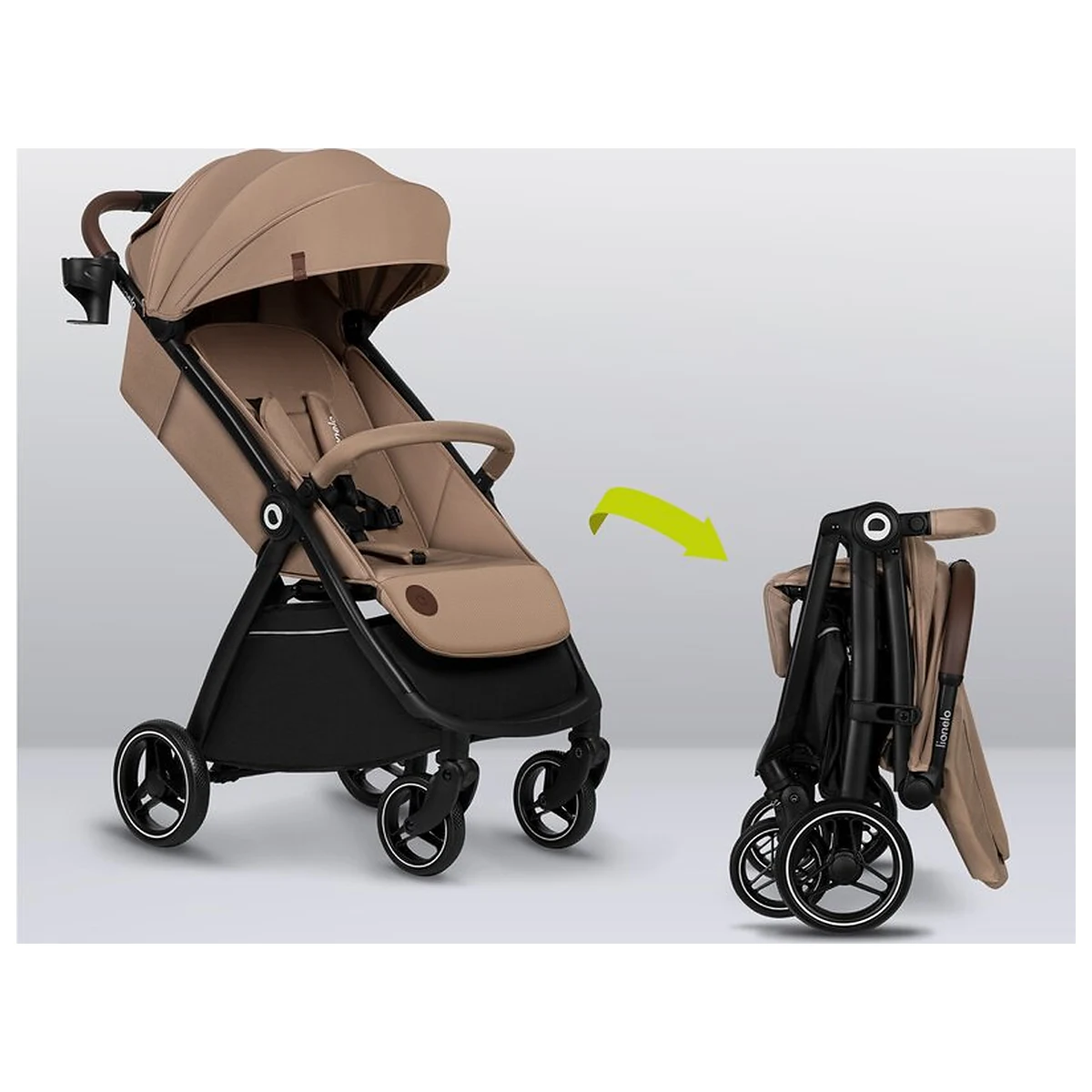 Carucior sport, Lionelo, Ingrid, Capotina impermeabila cu filtru UPF50+, Pana la 22 Kg, Spatar reglabil in 3 pozitii, [21]