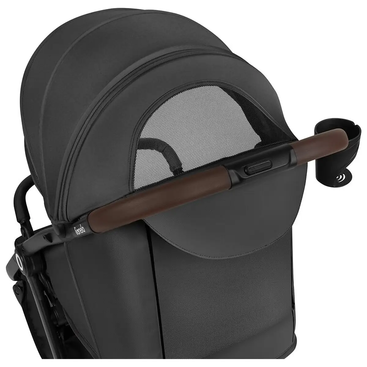 Carucior sport, Lionelo, Ingrid, Capotina impermeabila cu filtru UPF50+, Pana la 22 Kg, Spatar reglabil in 3 pozitii, [12]