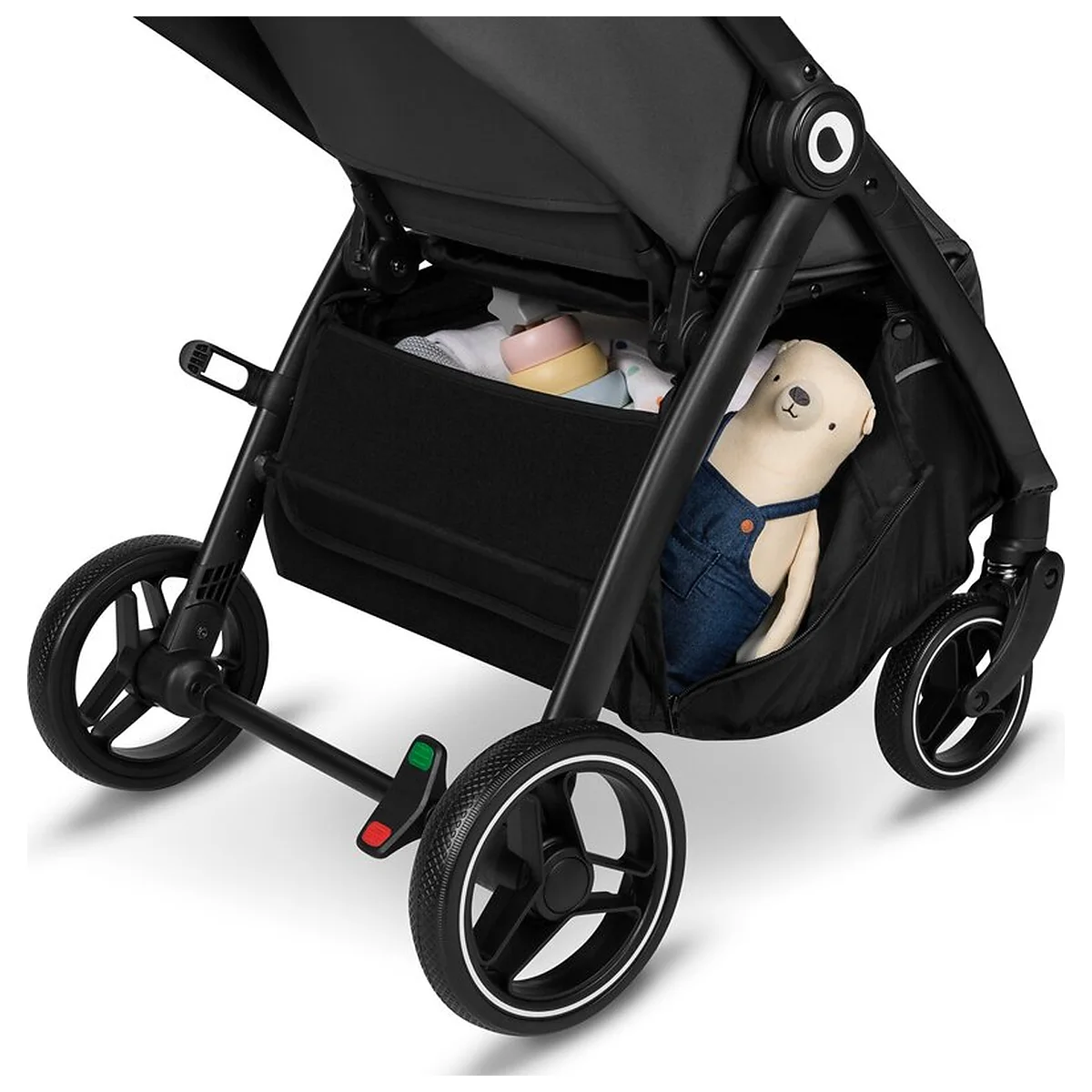 Carucior sport, Lionelo, Ingrid, Capotina impermeabila cu filtru UPF50+, Pana la 22 Kg, Spatar reglabil in 3 pozitii, [11]