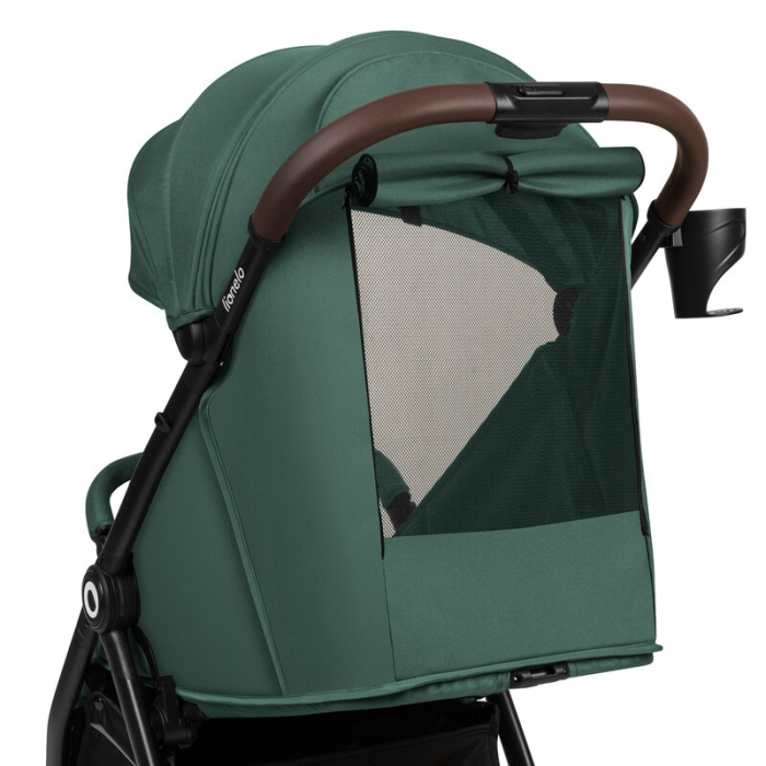 Carucior sport, Lionelo, Ingrid, Capotina impermeabila cu filtru UPF50+, Pana la 22 Kg, Spatar reglabil in 3 pozitii, [13]