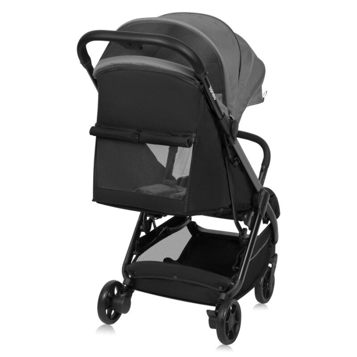 Carucior sport, Lionelo, Julie Air, Greutate redusa - 7.5 kg, Sustine 22 kg, 6 luni+, Capotina impermeabila, Protectie [7]