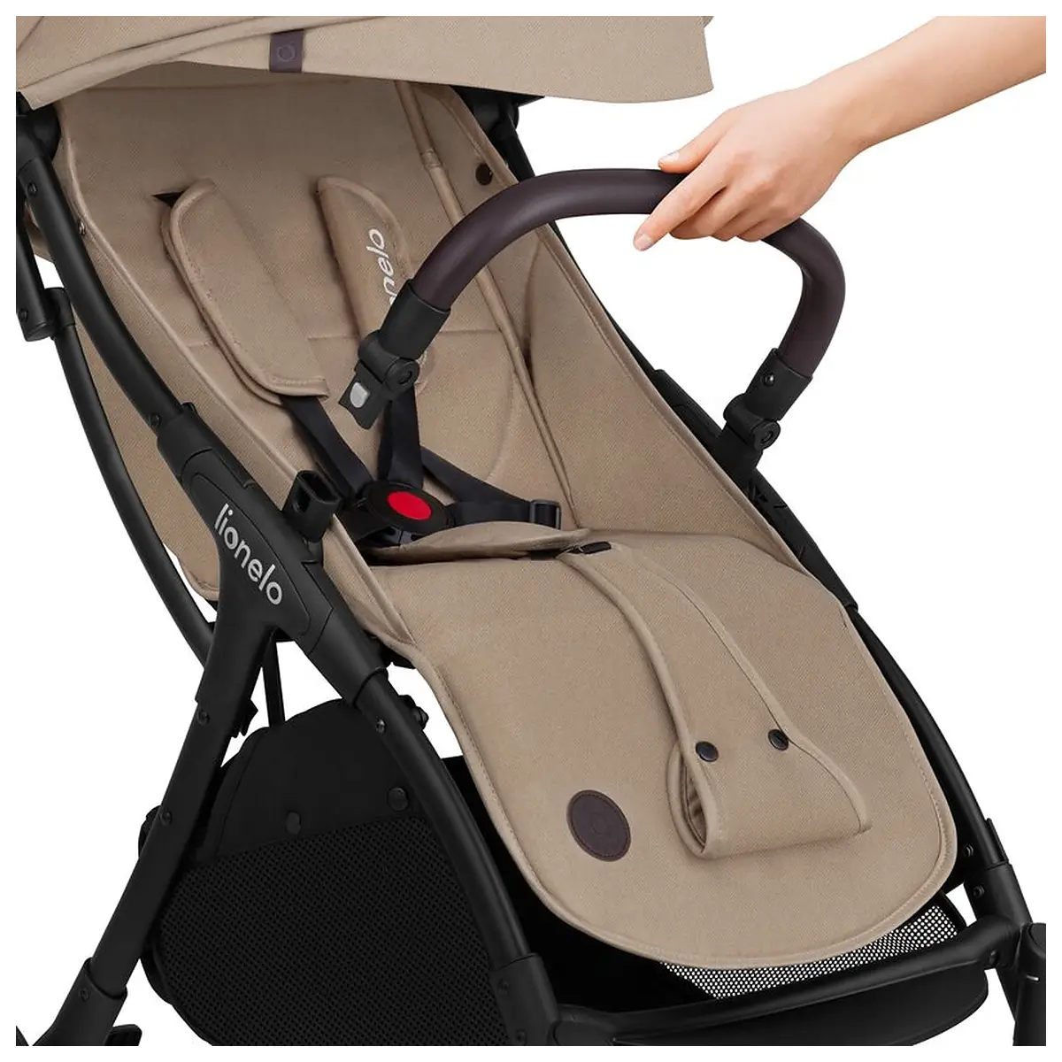 Carucior sport, Lionelo, Julie One, De la nastere, Greutate redusa, Cu accesorii, Cadru din aluminiu, 0-22 kg, Pliere [15]