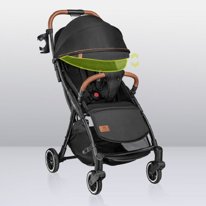 Carucior sport, Lionelo, Julie One, De la nastere, Greutate redusa, Cu accesorii, Cadru din aluminiu, 0-22 kg, Pliere [33]