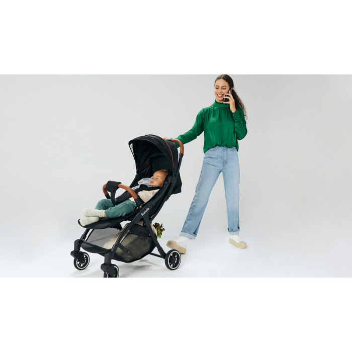 Carucior sport, Lionelo, Julie One, De la nastere, Greutate redusa, Cu accesorii, Cadru din aluminiu, 0-22 kg, Pliere [7]