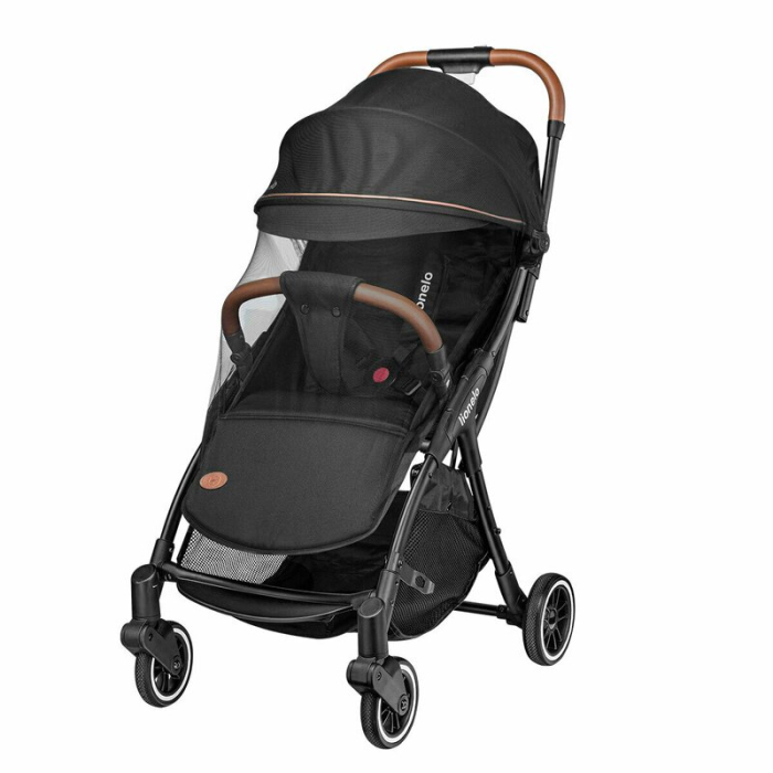 Carucior sport, Lionelo, Julie One, De la nastere, Greutate redusa, Cu accesorii, Cadru din aluminiu, 0-22 kg, Pliere [19]