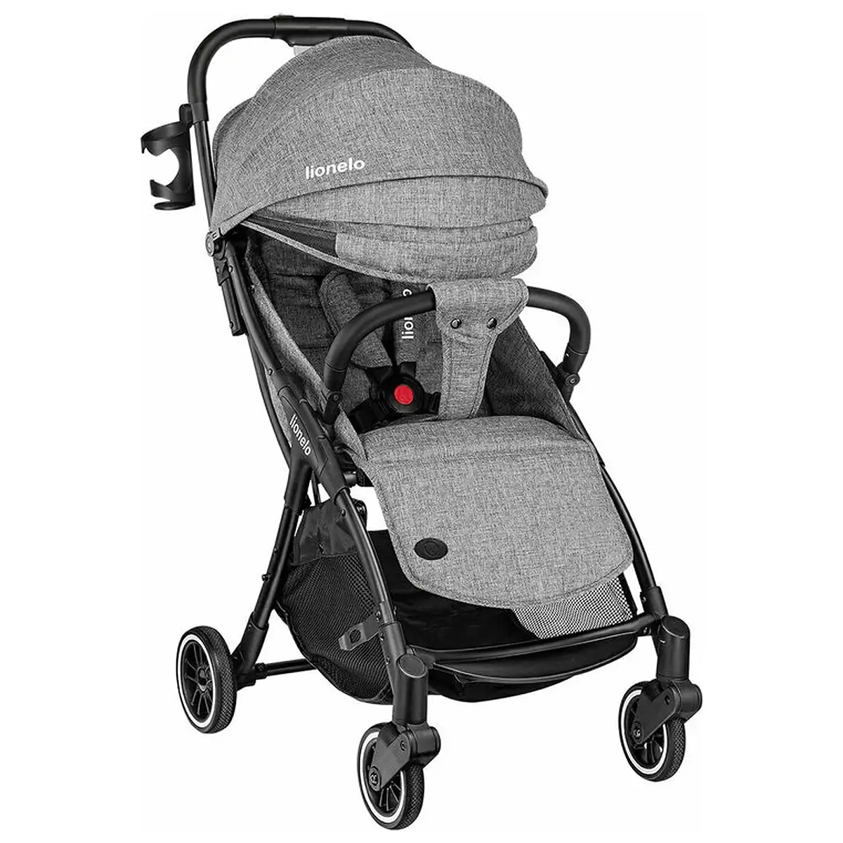 Carucior sport, Lionelo, Julie One, De la nastere, Greutate redusa, Cu accesorii, Cadru din aluminiu, 0-22 kg, Pliere [4]