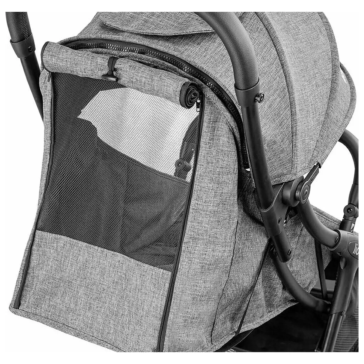 Carucior sport, Lionelo, Julie One, De la nastere, Greutate redusa, Cu accesorii, Cadru din aluminiu, 0-22 kg, Pliere [13]