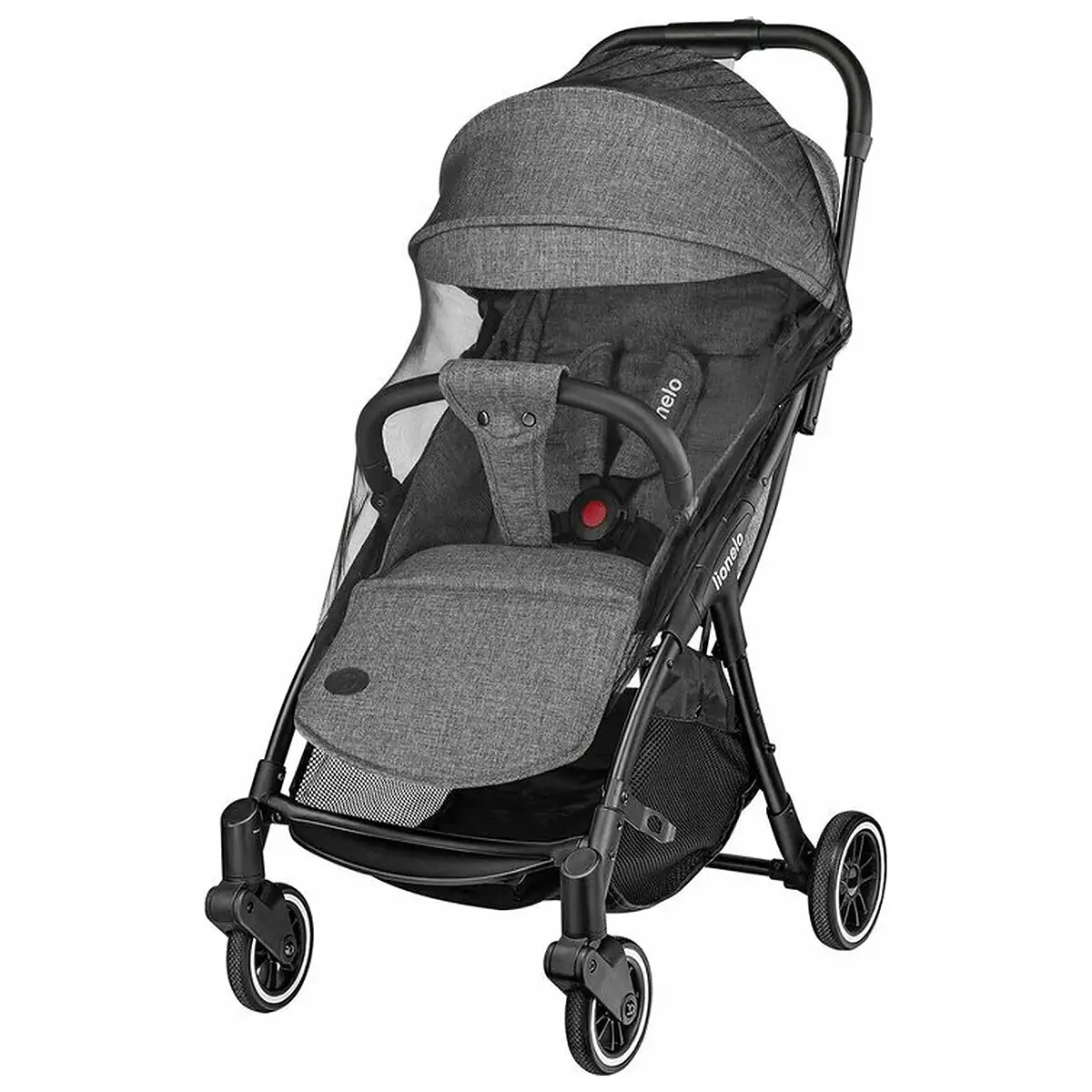 Carucior sport, Lionelo, Julie One, De la nastere, Greutate redusa, Cu accesorii, Cadru din aluminiu, 0-22 kg, Pliere [3]