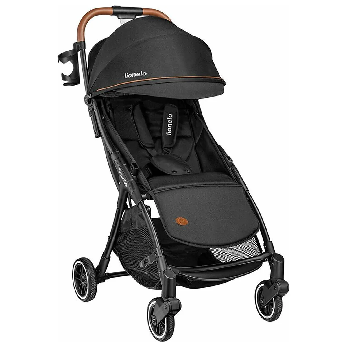 Carucior sport, Lionelo, Julie One, De la nastere, Greutate redusa, Cu accesorii, Cadru din aluminiu, 0-22 kg, Pliere [7]