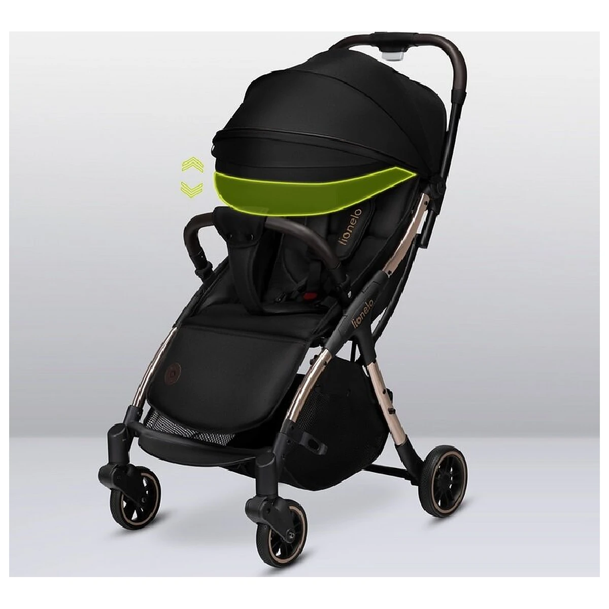 Carucior sport, Lionelo, Julie One, De la nastere, Greutate redusa, Cu accesorii, Cadru din aluminiu, 0-22 kg, Pliere [21]