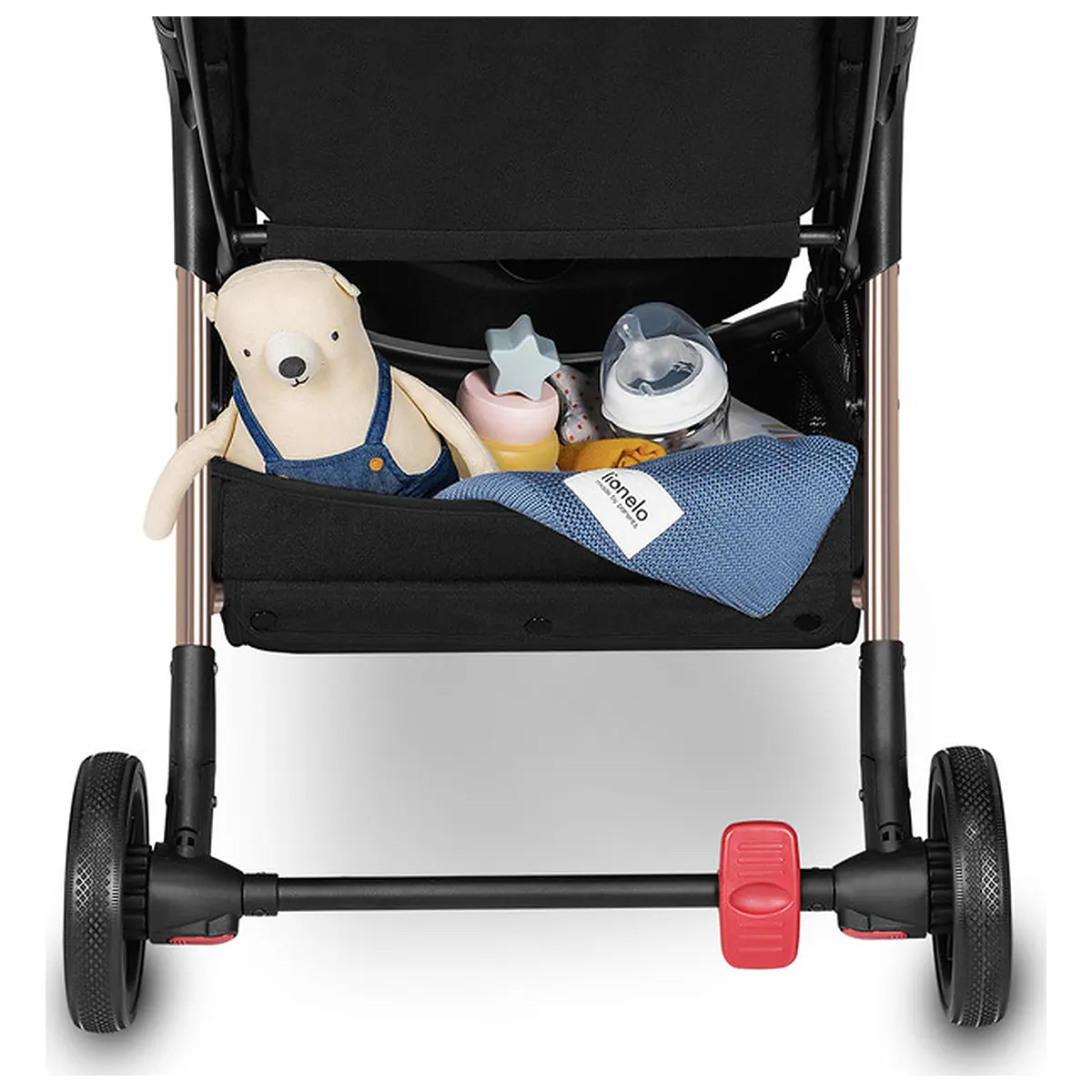 Carucior sport, Lionelo, Julie One, De la nastere, Greutate redusa, Cu accesorii, Cadru din aluminiu, 0-22 kg, Pliere [15]