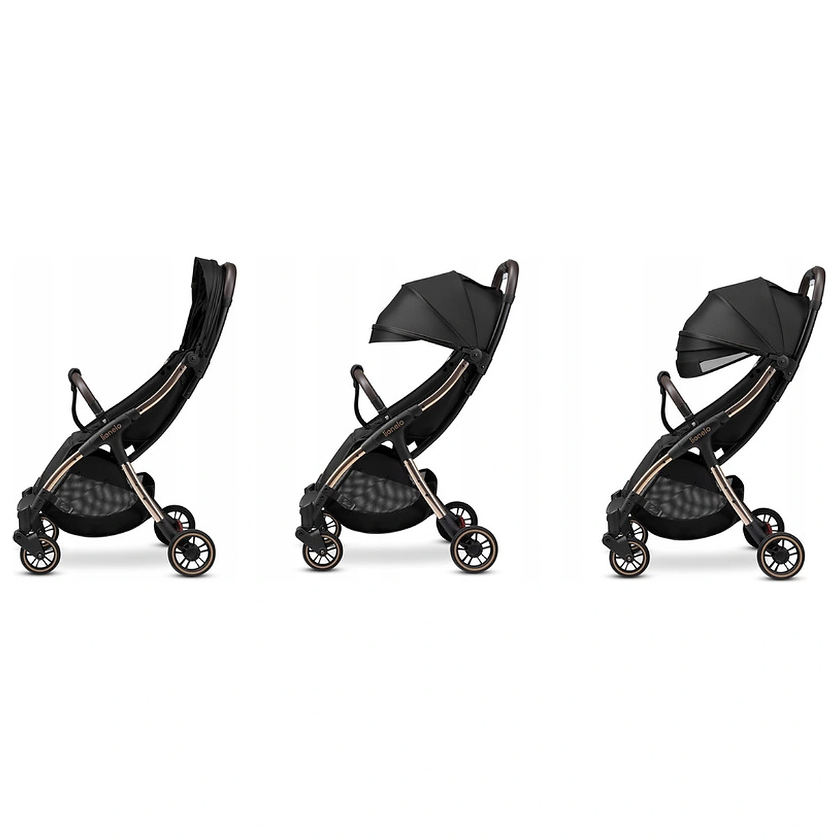 Carucior sport, Lionelo, Julie One, De la nastere, Greutate redusa, Cu accesorii, Cadru din aluminiu, 0-22 kg, Pliere [11]