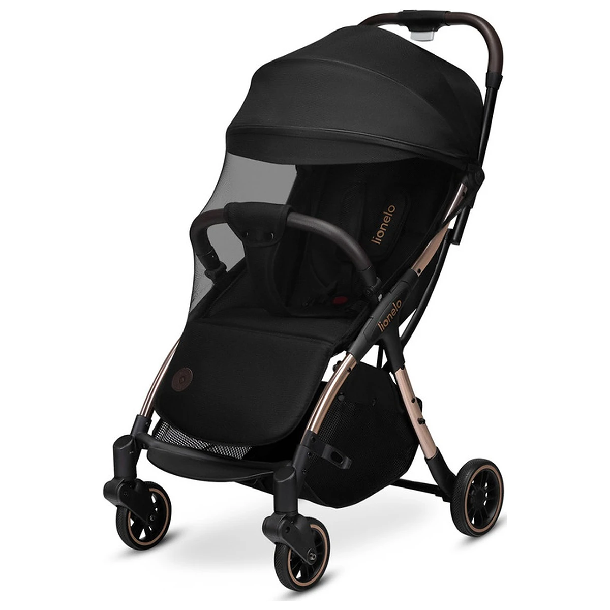 Carucior sport, Lionelo, Julie One, De la nastere, Greutate redusa, Cu accesorii, Cadru din aluminiu, 0-22 kg, Pliere [7]