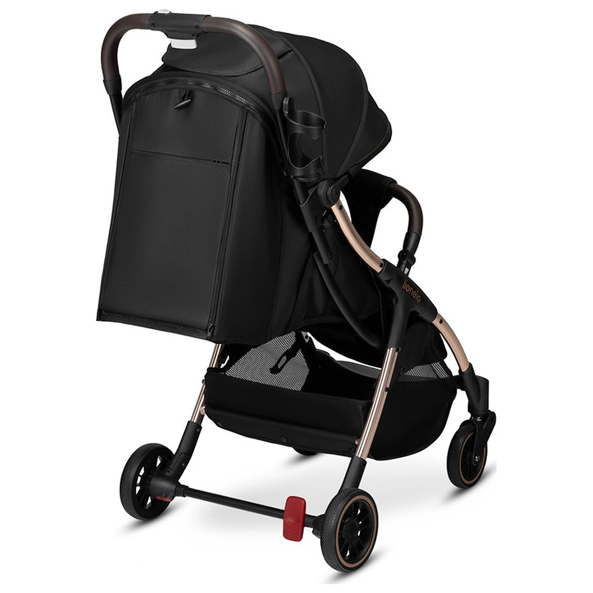 Carucior sport, Lionelo, Julie One, De la nastere, Greutate redusa, Cu accesorii, Cadru din aluminiu, 0-22 kg, Pliere [14]