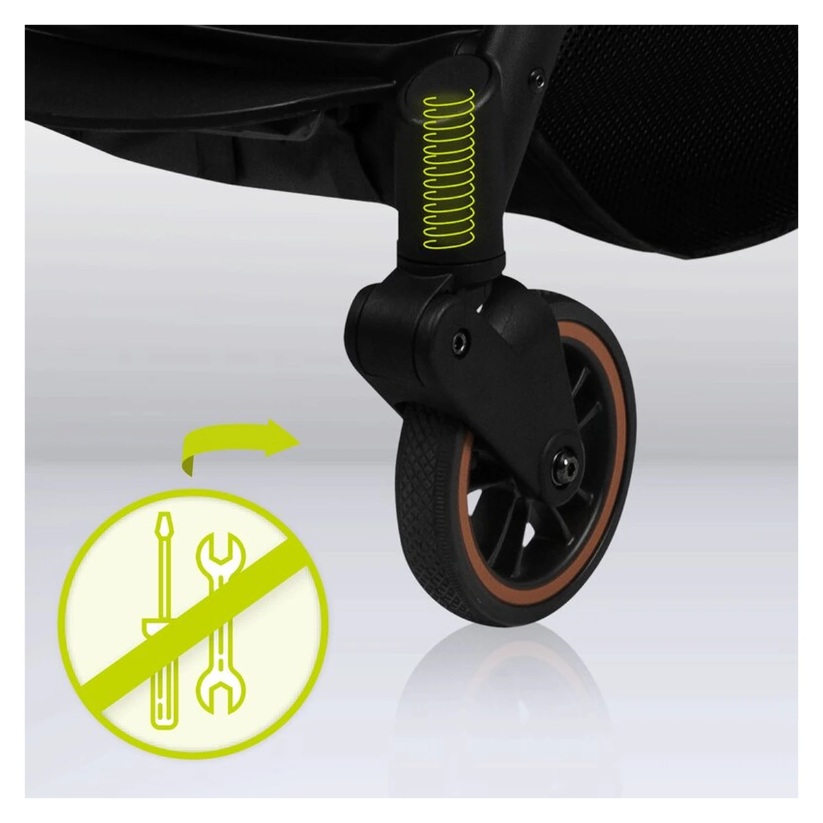 Carucior sport, Lionelo, Julie One, Editie limitata Golden Moments, Negru [22]