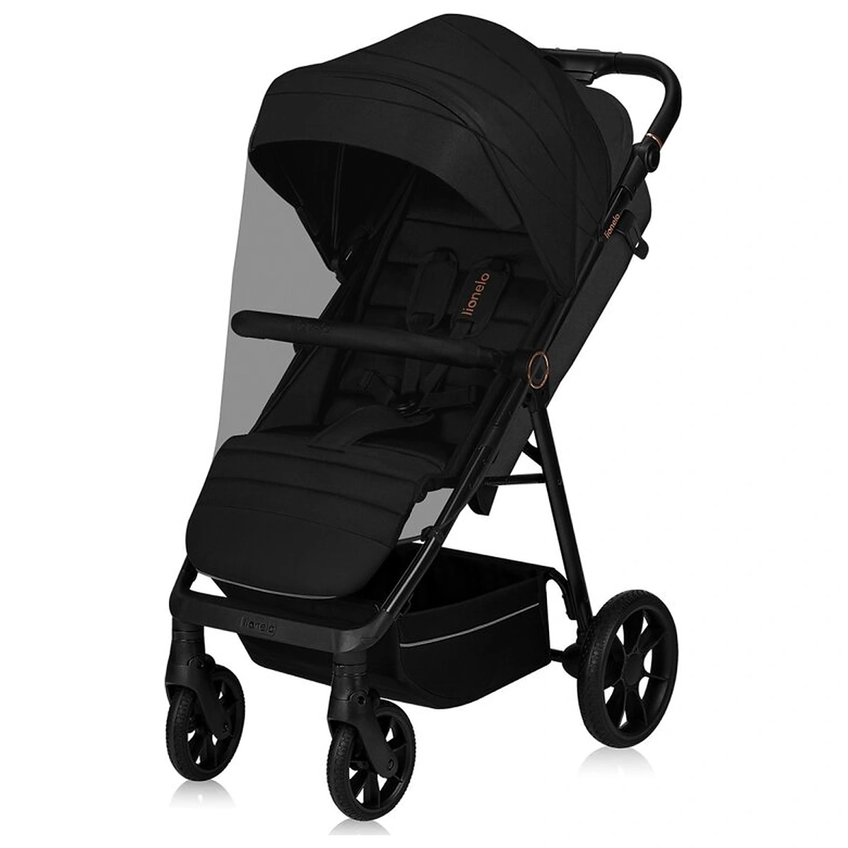 Carucior sport, Lionelo, Mira, Maner reglabil in 5 pozitii, Spatar si suport de picioare reglabile, Plasa de tantari si [5]