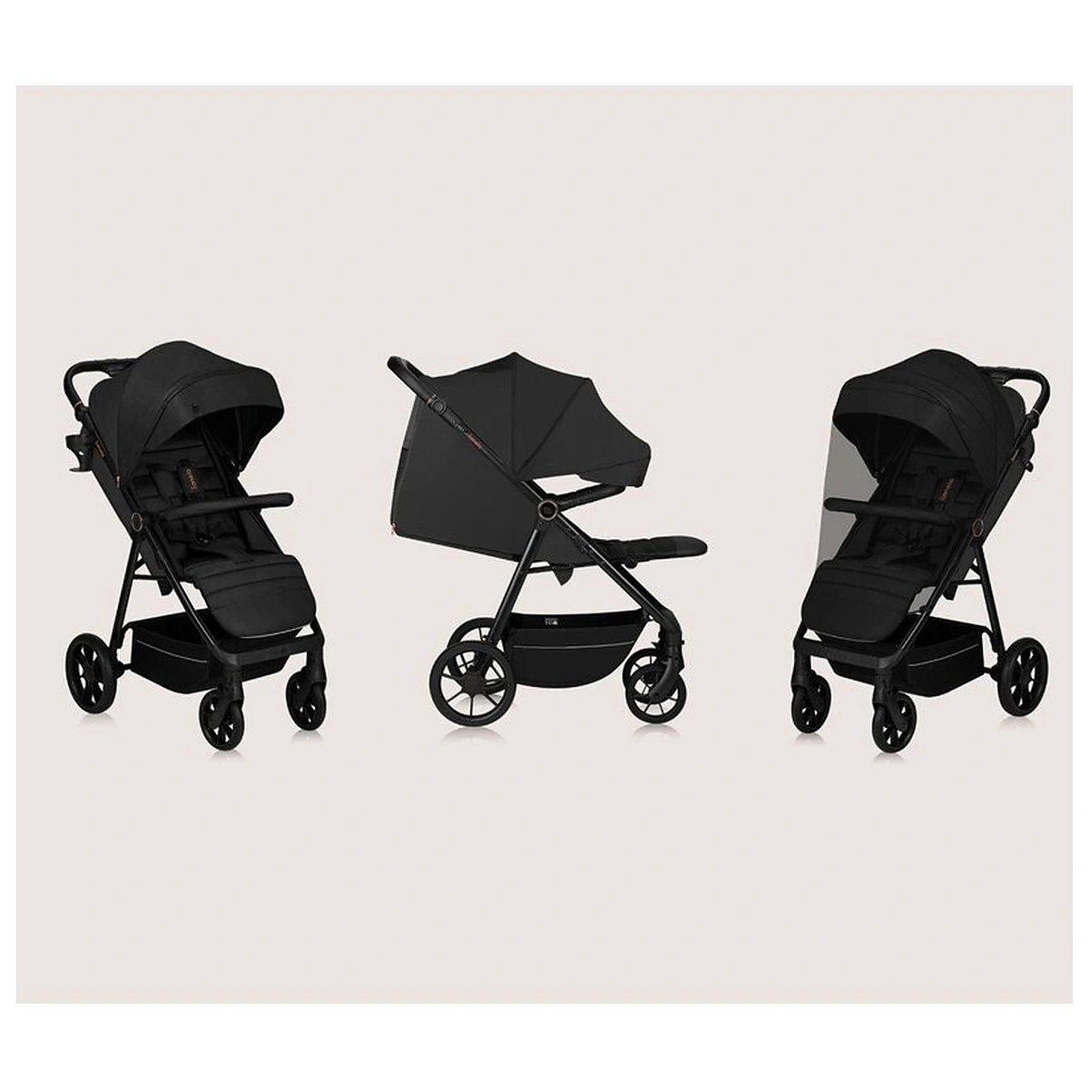 Carucior sport, Lionelo, Mira, Maner reglabil in 5 pozitii, Spatar si suport de picioare reglabile, Plasa de tantari si [3]