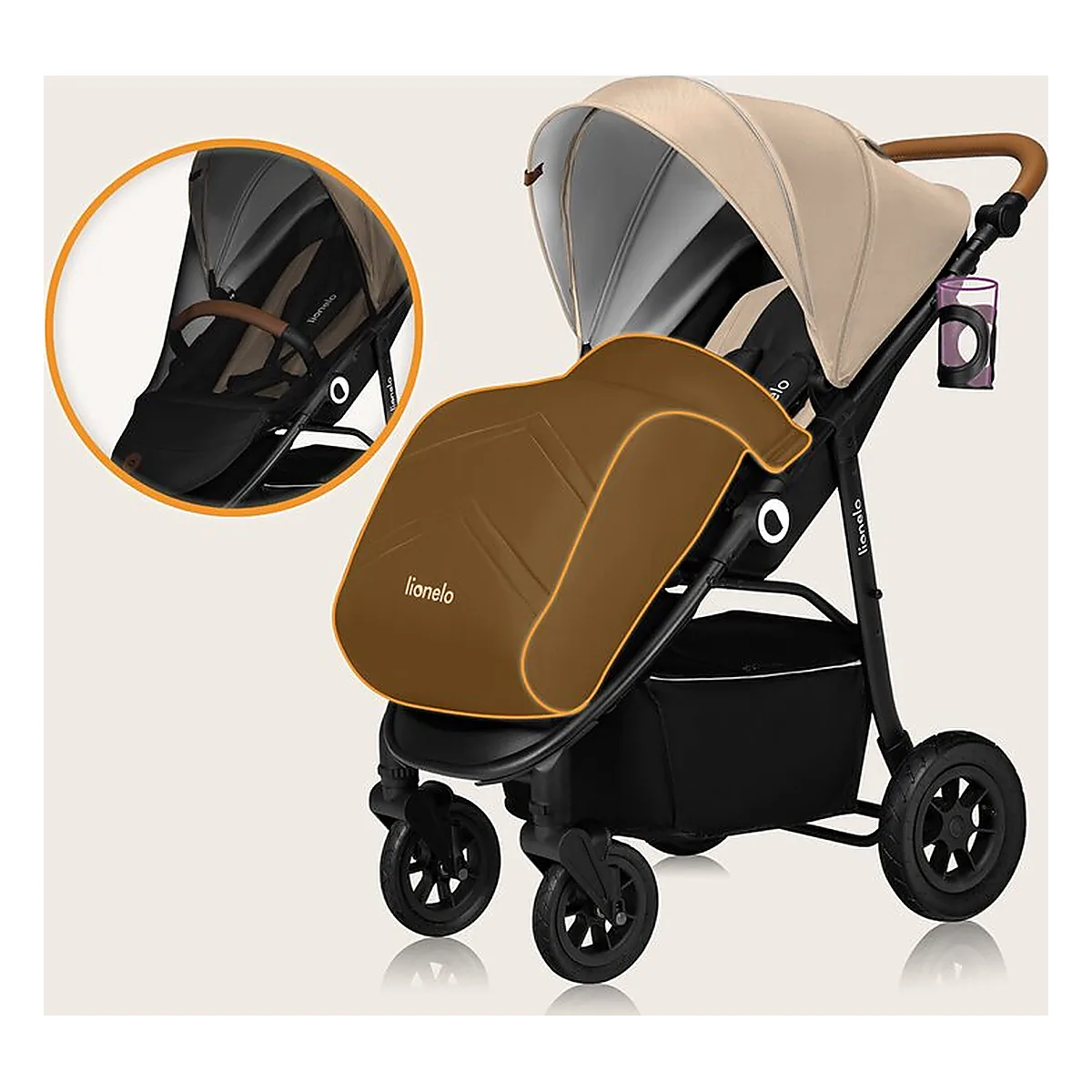 Carucior sport, Lionelo, Natt, De la nastere, Bej 4 ani [28]