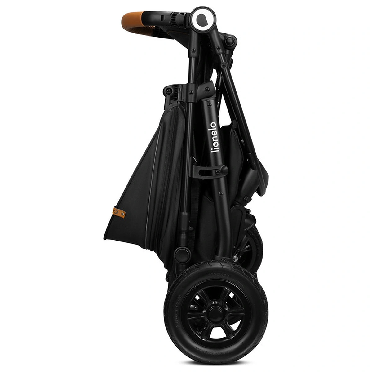 Carucior sport, Lionelo, Natt, De la nastere, Cu accesorii si capotina XXL reglabila, 0 - 22 kg, Negru Onyx 4 ani [21]