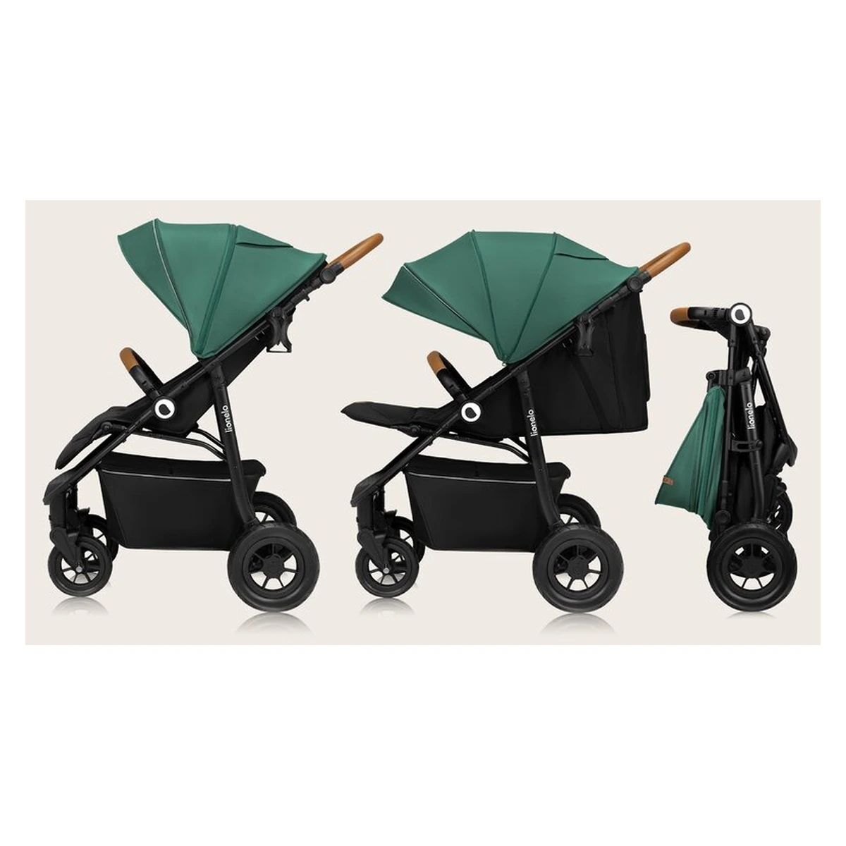 Carucior sport, Lionelo, Natt, De la nastere, Verde [22]