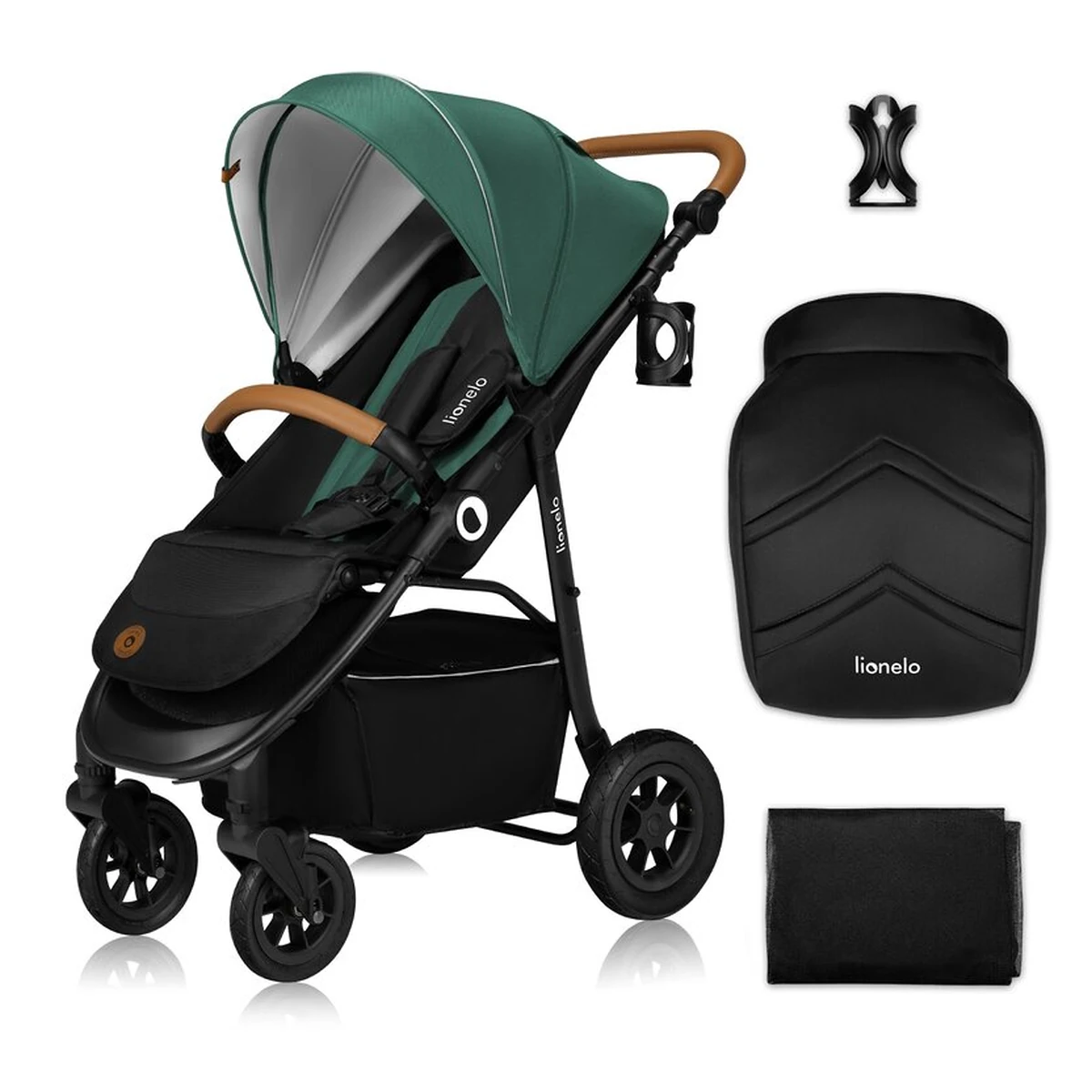 Carucior sport, Lionelo, Natt, De la nastere, Verde [21]