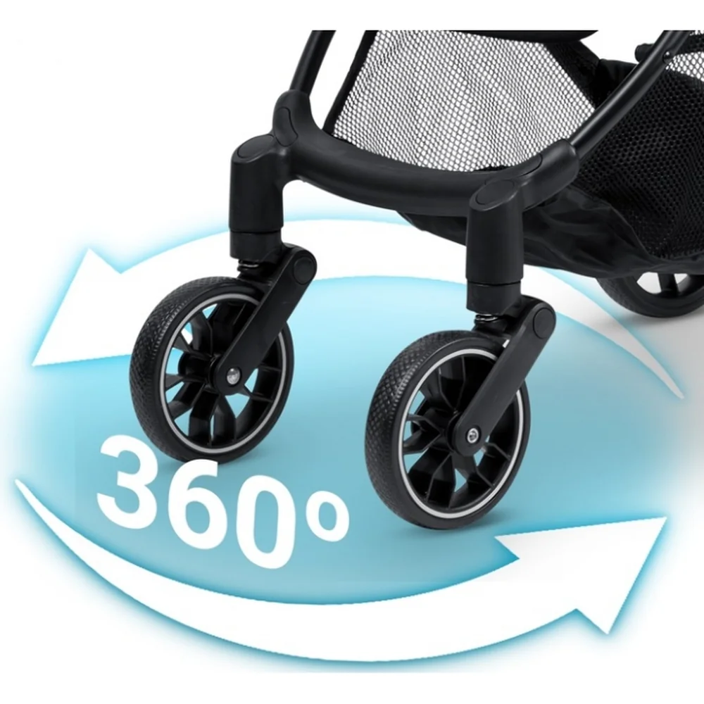 Carucior sport pentru copii, Nukido Paseo - Gri deschis [8]