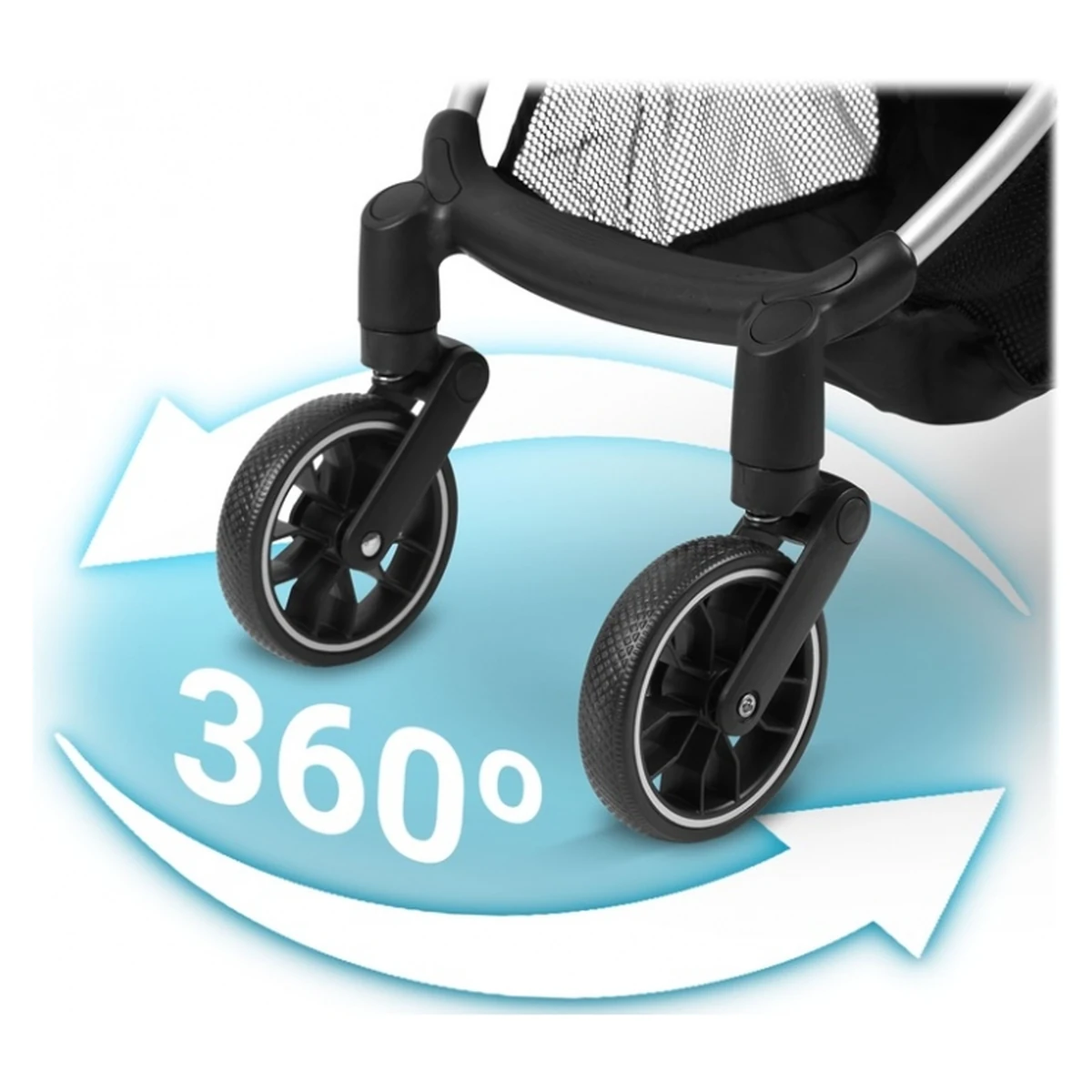 Carucior sport pentru copii, Nukido Paseo - Gri [5]