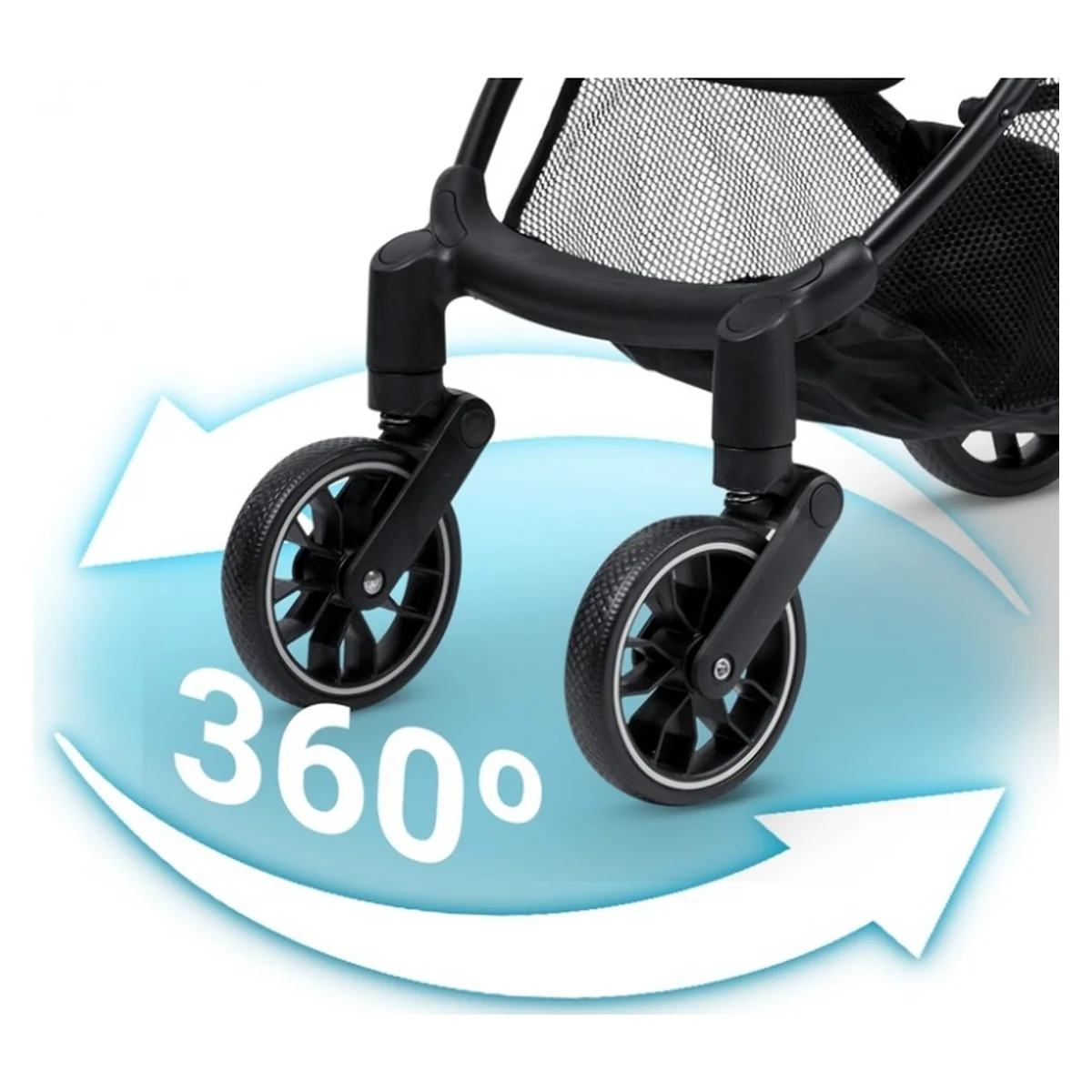 Carucior sport pentru copii, Nukido Paseo - Gri deschis [5]