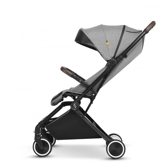 Carucior sport pliabil Skiddou Espoo+ Evening Shadow, ultracompact pentru calatorii, Gri inchis [3]