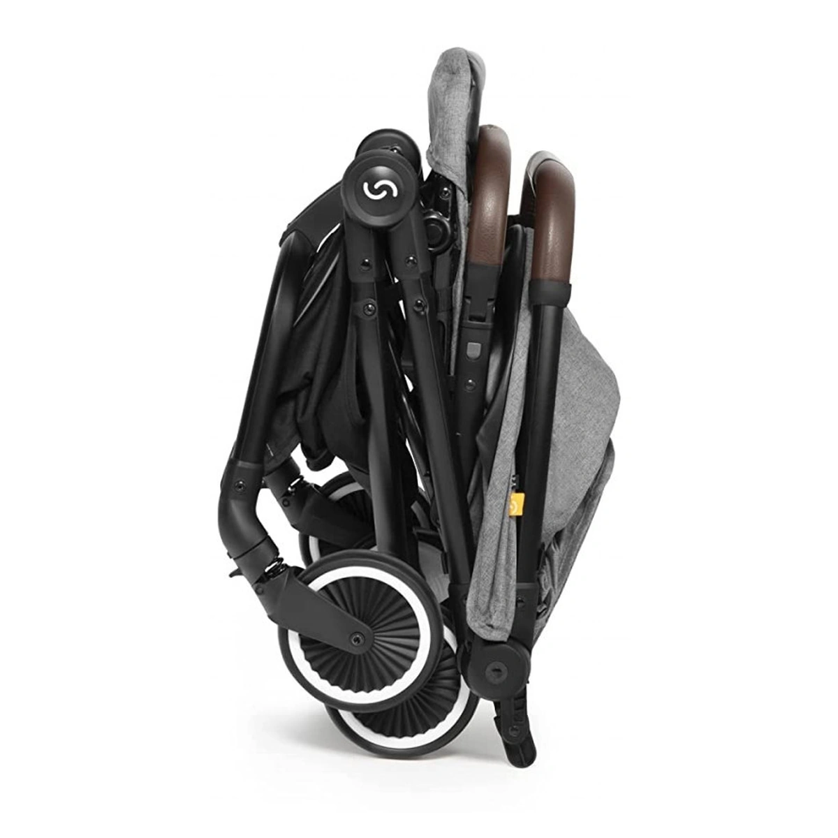 Carucior sport pliabil Skiddou Espoo+ Evening Shadow, ultracompact pentru calatorii, Gri inchis [4]