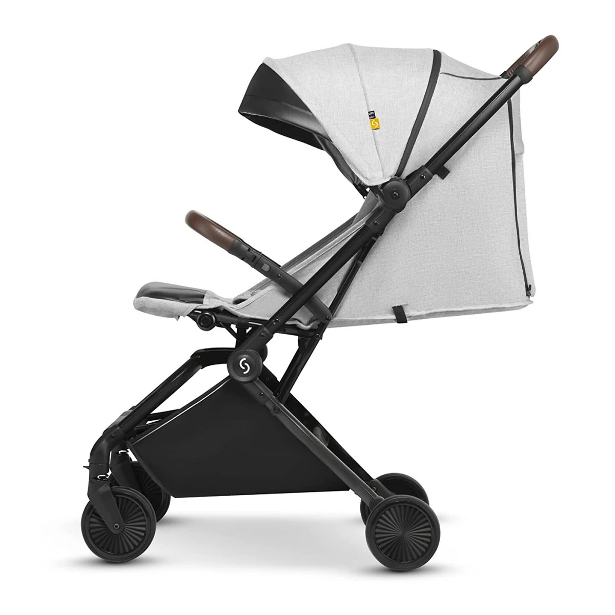 Carucior sport pliabil Skiddou Espoo+ Normandic Dream, ultracompact pentru calatorii, Gri [4]