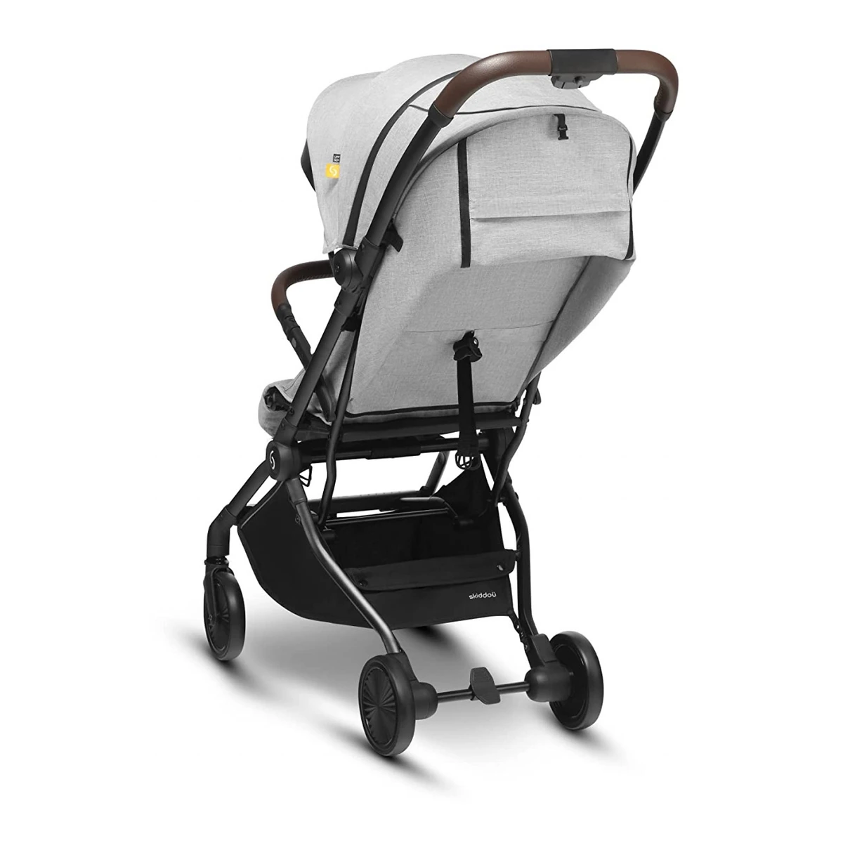 Carucior sport pliabil Skiddou Espoo+ Normandic Dream, ultracompact pentru calatorii, Gri [5]