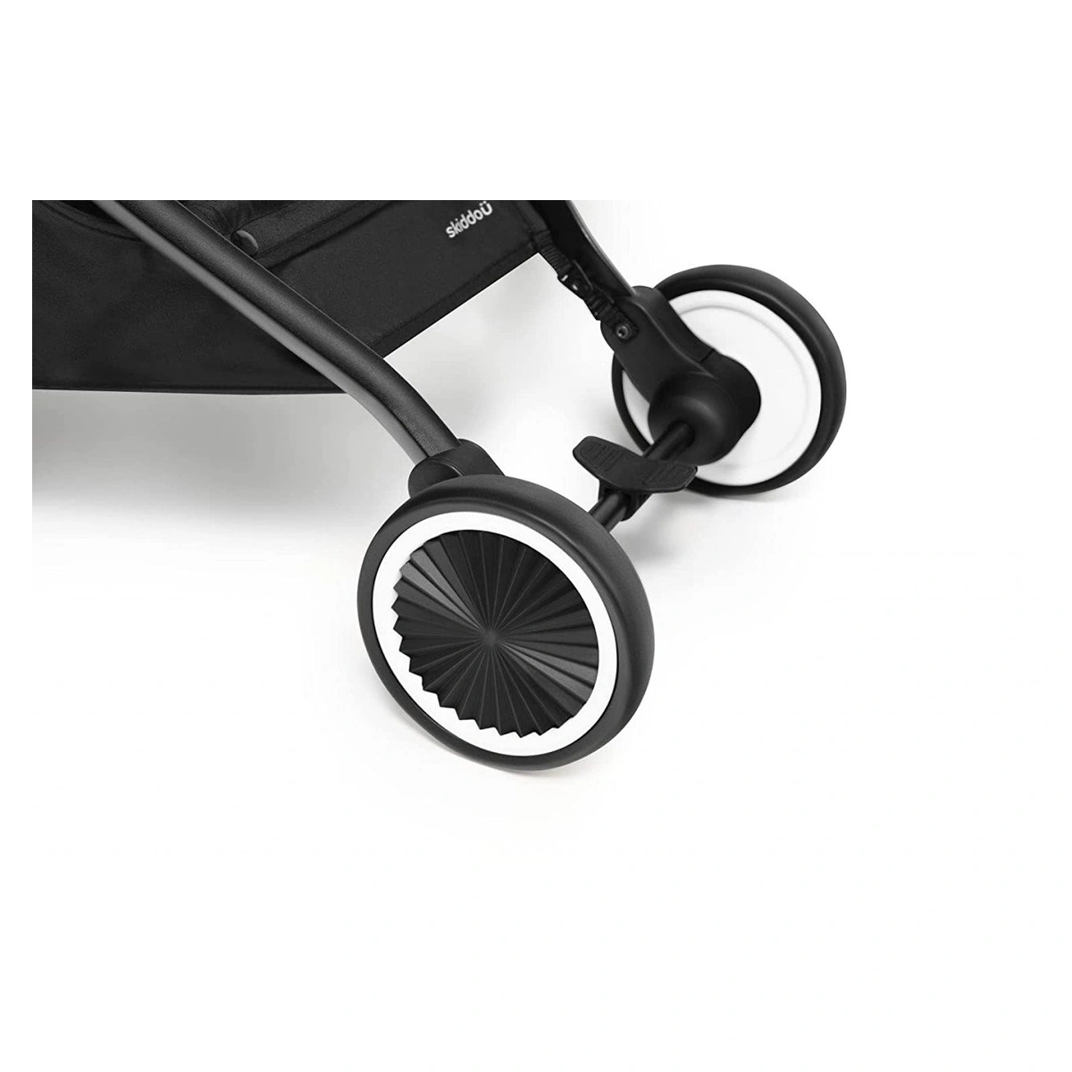 Carucior sport pliabil Skiddou Espoo+ Onyx, ultracompact pentru calatorii, Negru [2]