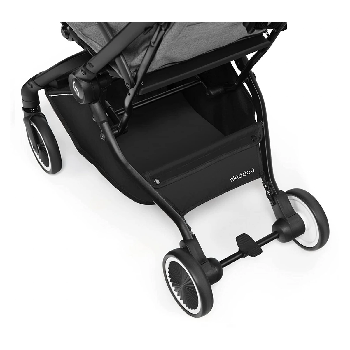 Carucior sport pliabil Skiddou Espoo+ Onyx, ultracompact pentru calatorii, Negru [7]