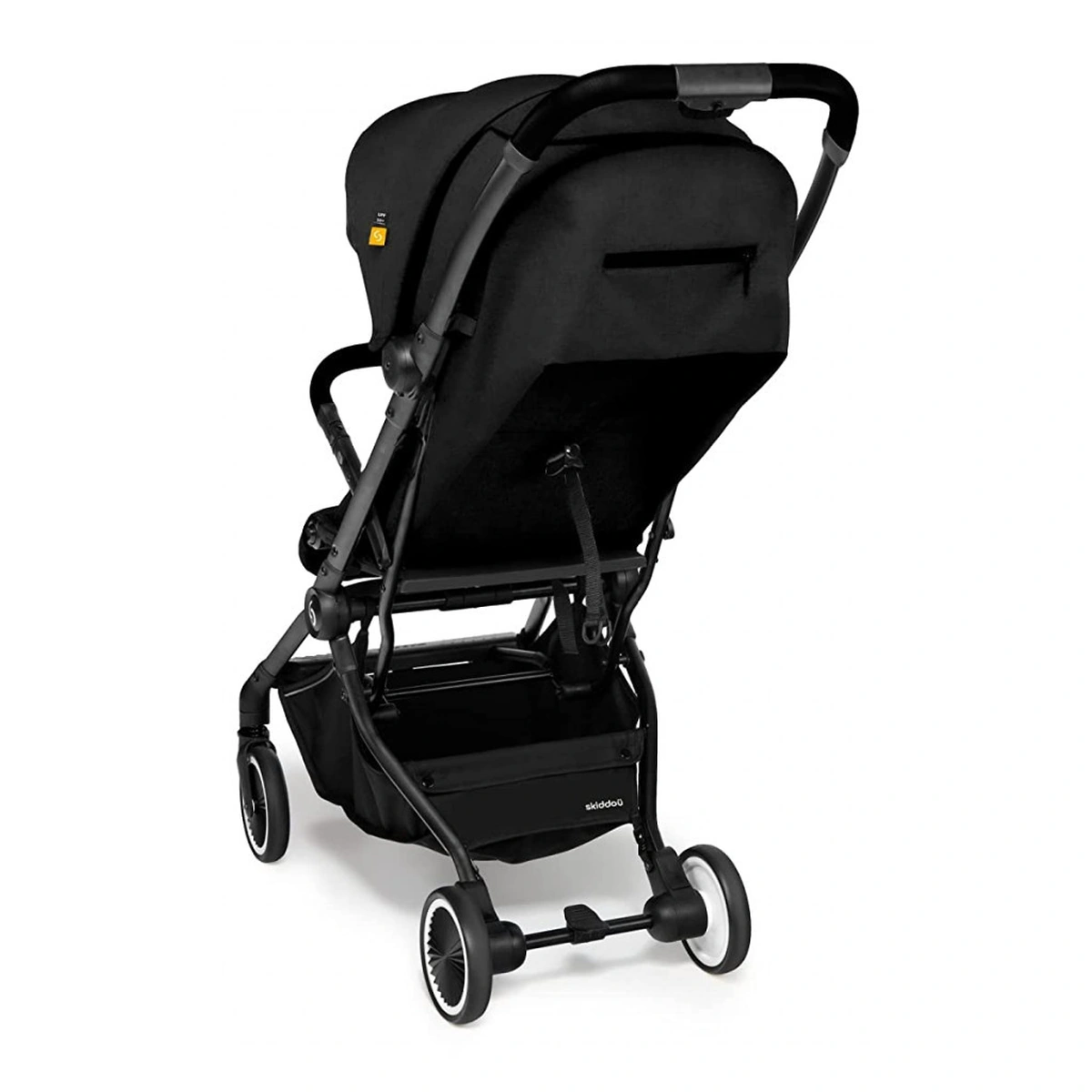 Carucior sport pliabil Skiddou Espoo+ Onyx, ultracompact pentru calatorii, Negru [5]