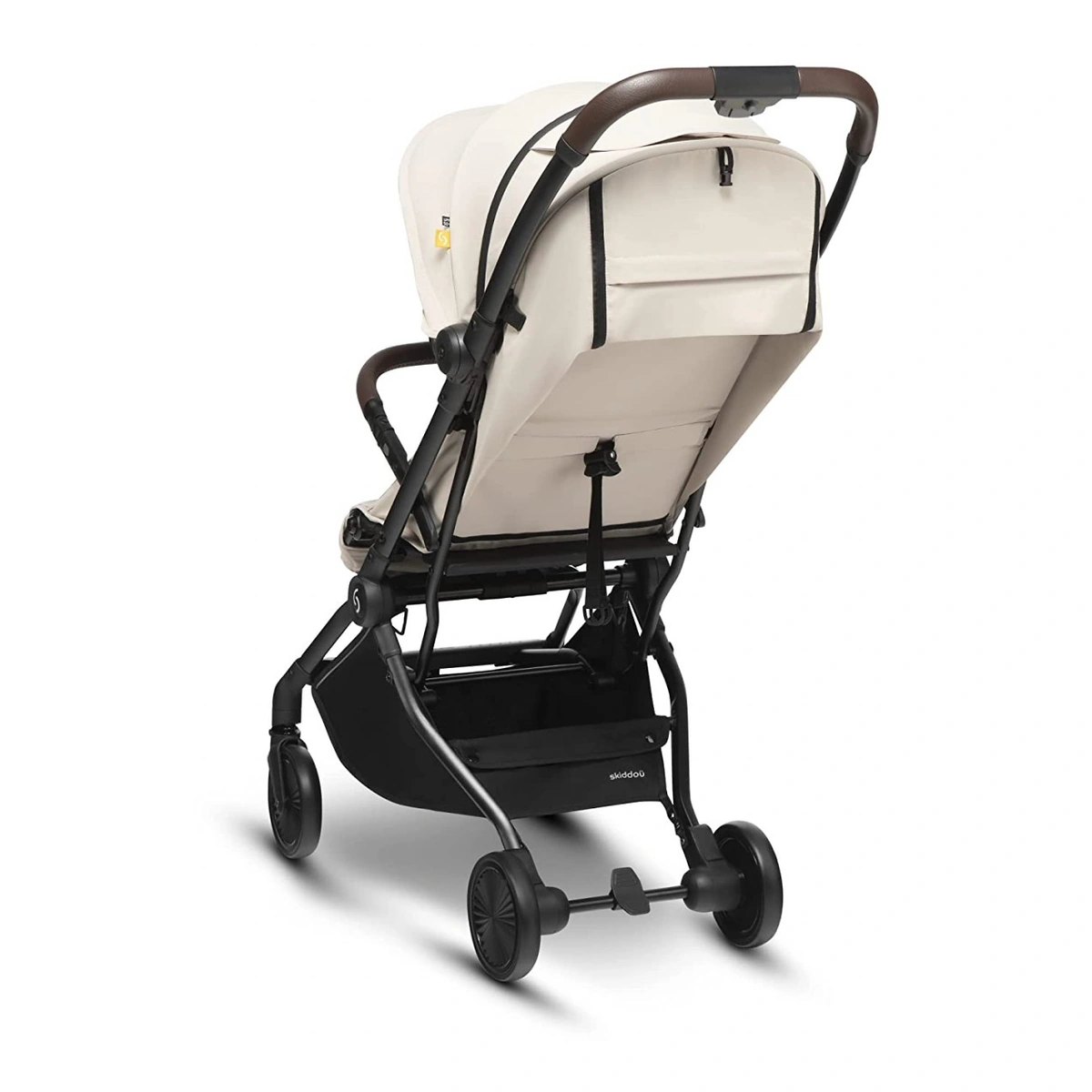 Carucior sport pliabil Skiddou Espoo+ Vanilla Delight, ultracompact pentru calatorii, Beige - Editie Limitata [6]