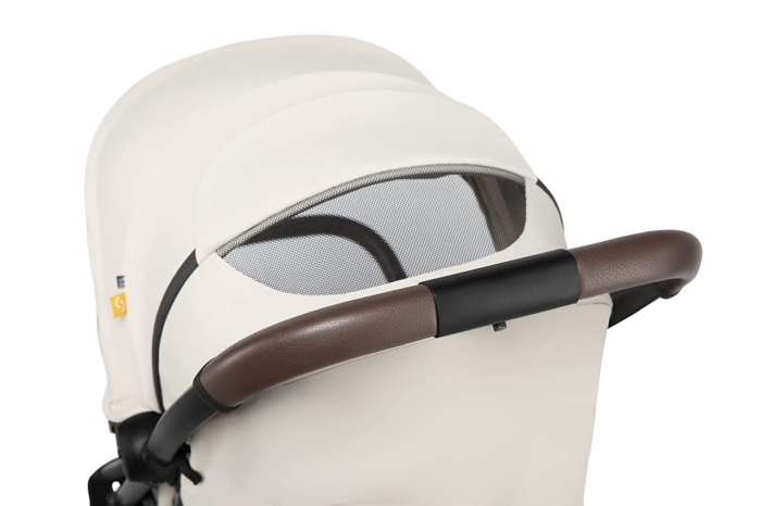 Carucior sport pliabil Skiddou Espoo+ Vanilla Delight, ultracompact pentru calatorii, Beige - Editie Limitata [4]