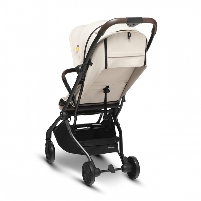Carucior sport pliabil Skiddou Espoo+ Vanilla Delight, ultracompact pentru calatorii, Beige - Editie Limitata [6]