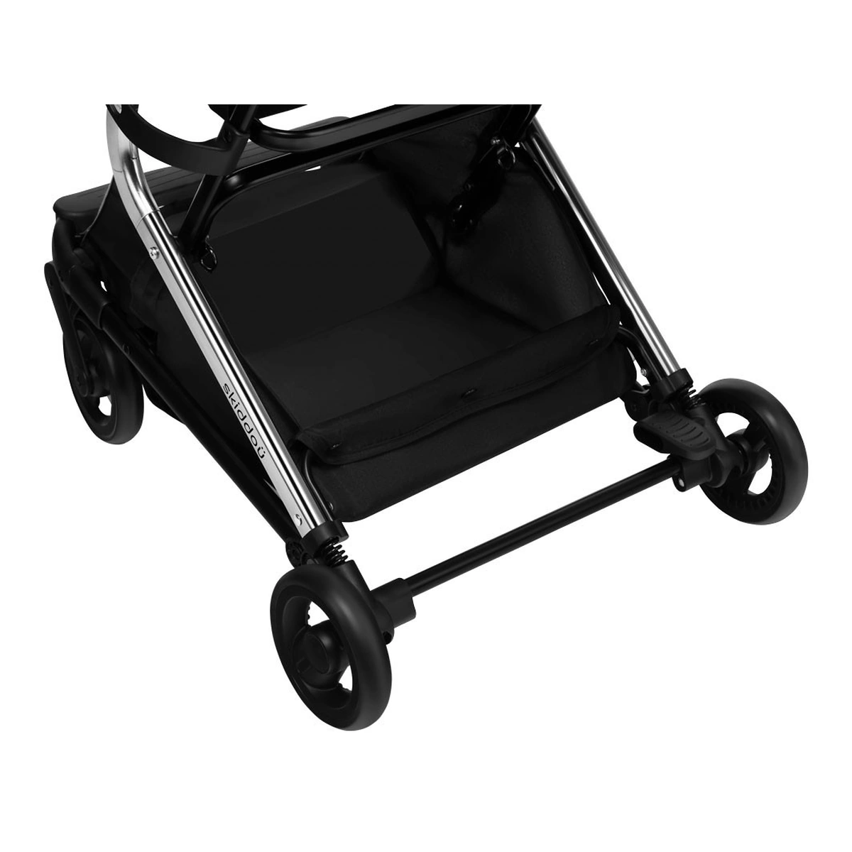 Carucior sport pliabil Skiddou Mikkeli Onyx, ultracompact pentru calatorii, Negru [8]