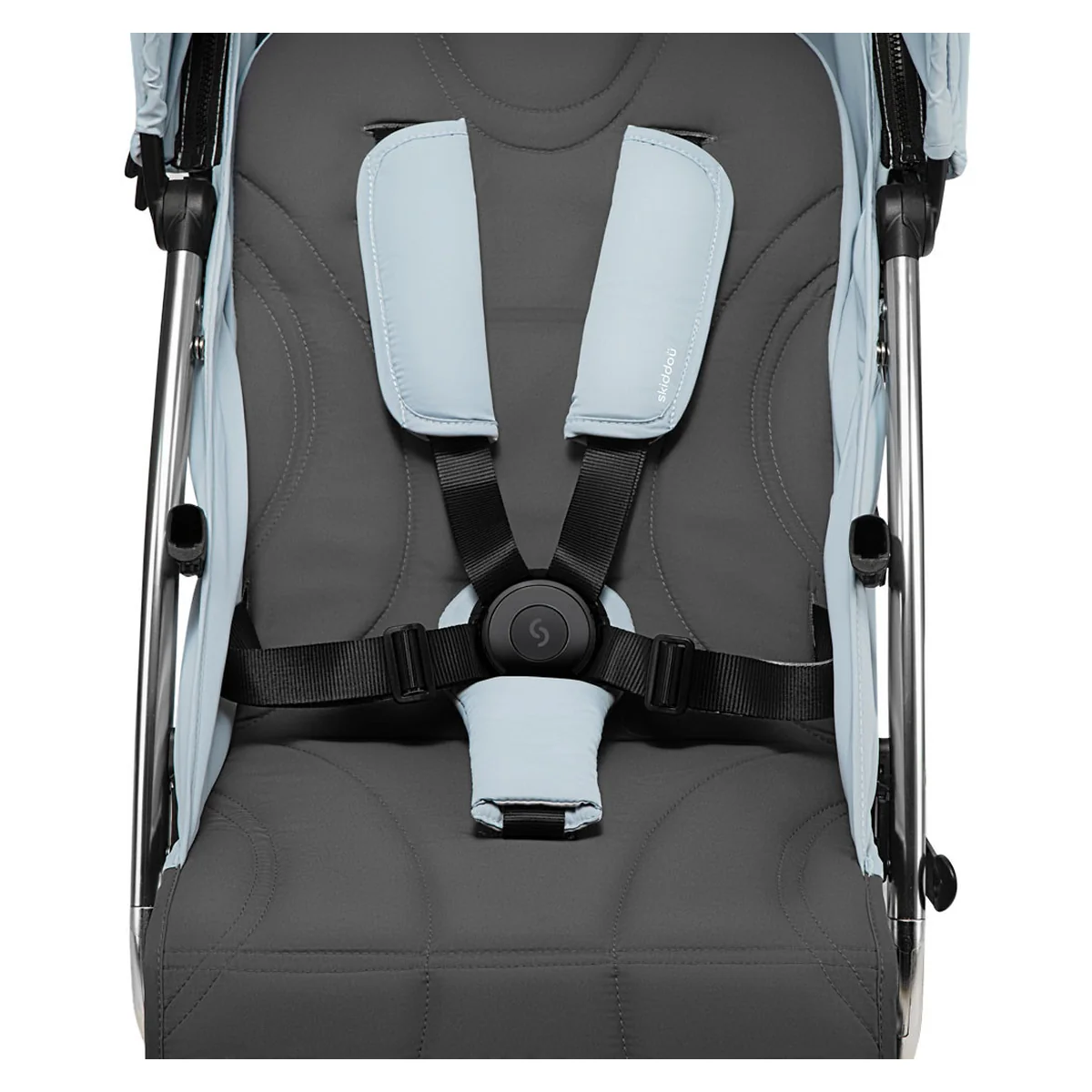Carucior sport pliabil Skiddou Mikkeli Sky high, ultracompact pentru calatorii, Bleu [7]