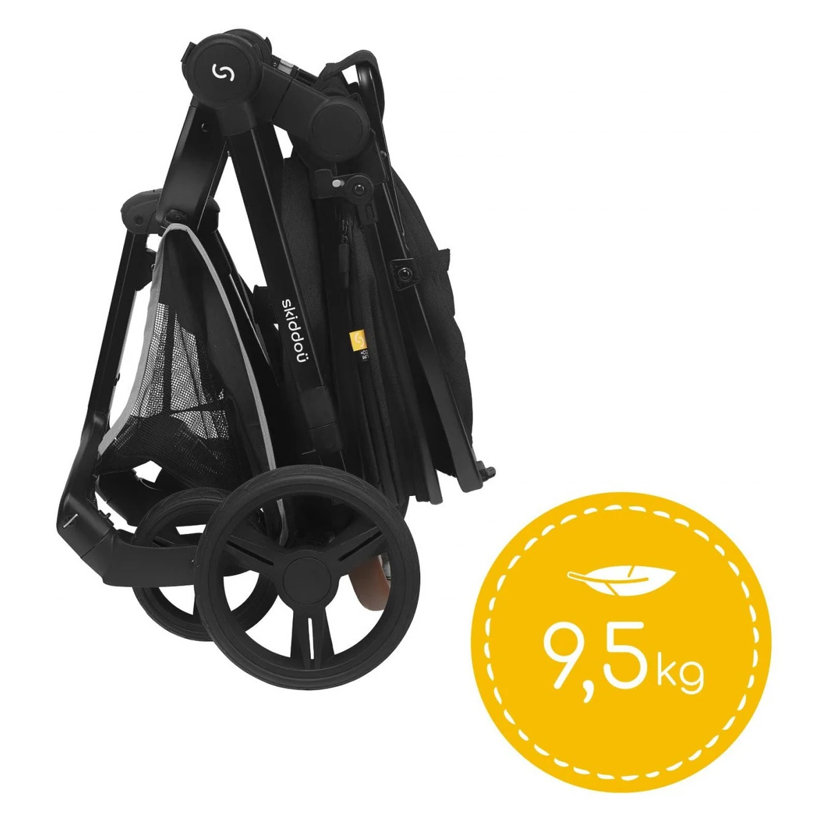 Carucior transformabil 2 in 1 Skiddou Nasjo Normandic Dream, Gri [2]