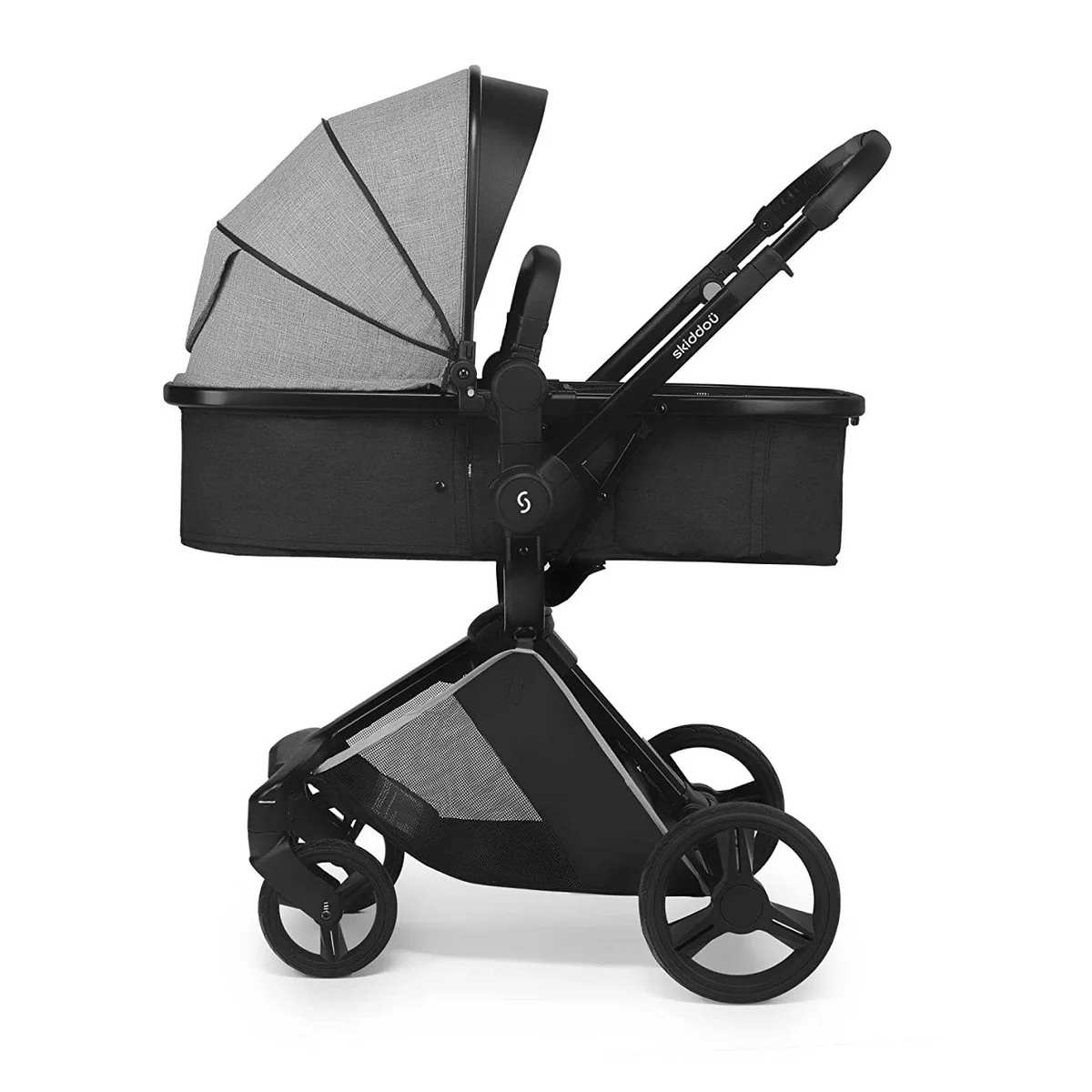 Carucior transformabil 2 in 1 Skiddou Nasjo Normandic Dream, Gri [11]