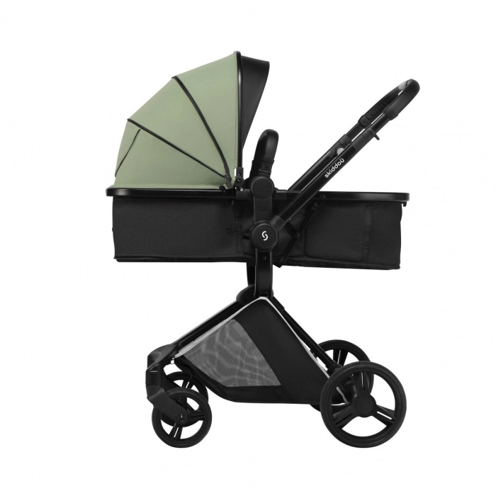Carucior transformabil 2 in 1 Skiddou Nasjo, Wild climber, Verde [3]