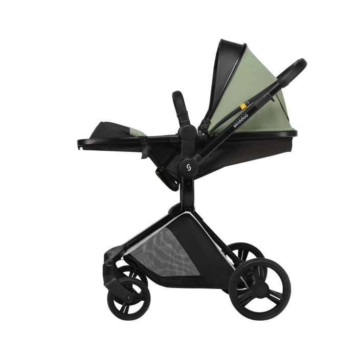 Carucior transformabil 2 in 1 Skiddou Nasjo, Wild climber, Verde [2]