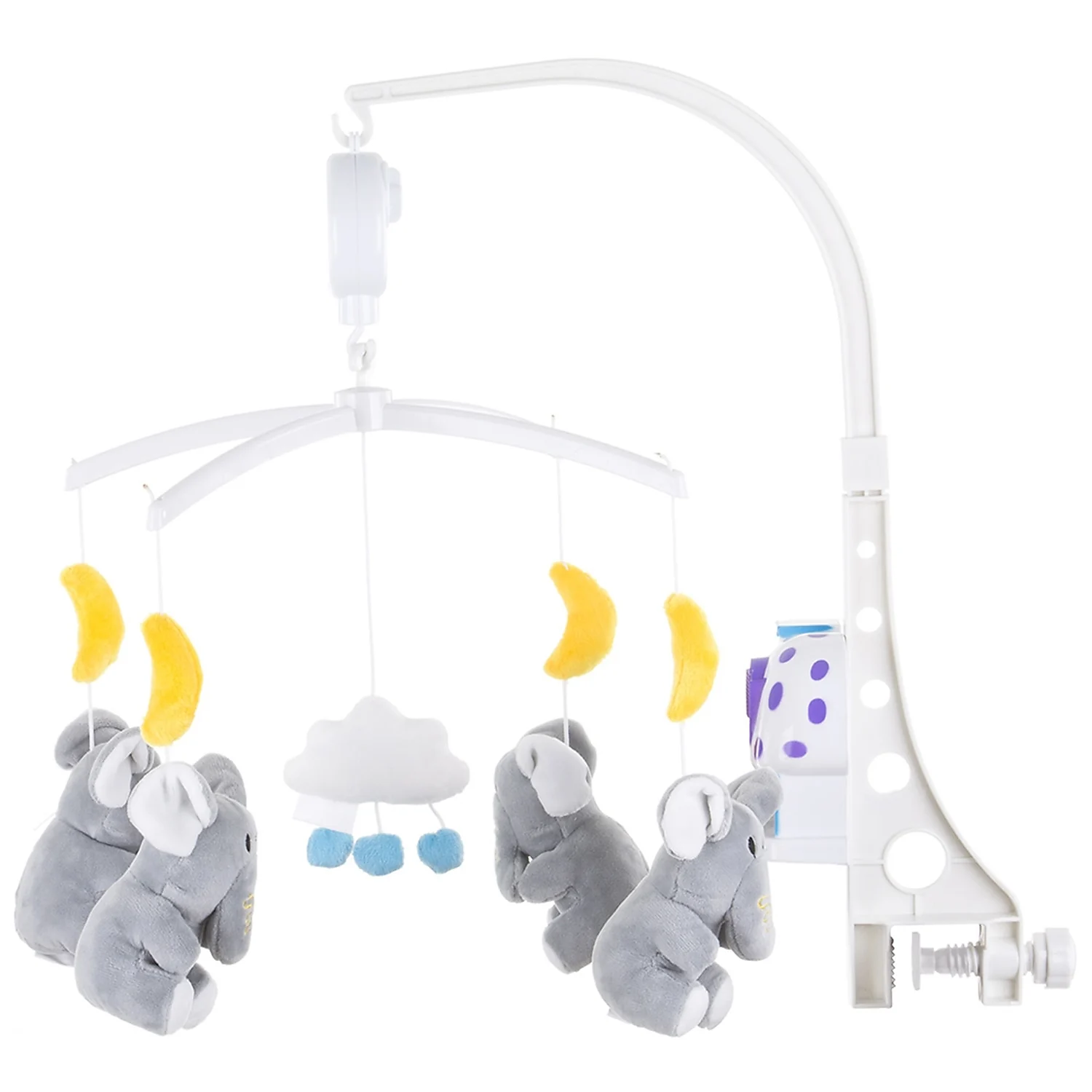 Carusel muzical pentru patut Chipolino Little Elephants [1]