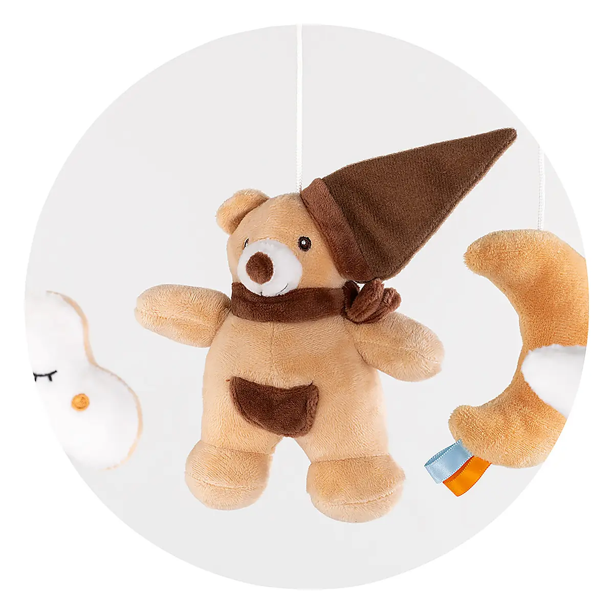 Carusel muzical pentru patut cu proiector Chipolino Bear [2]