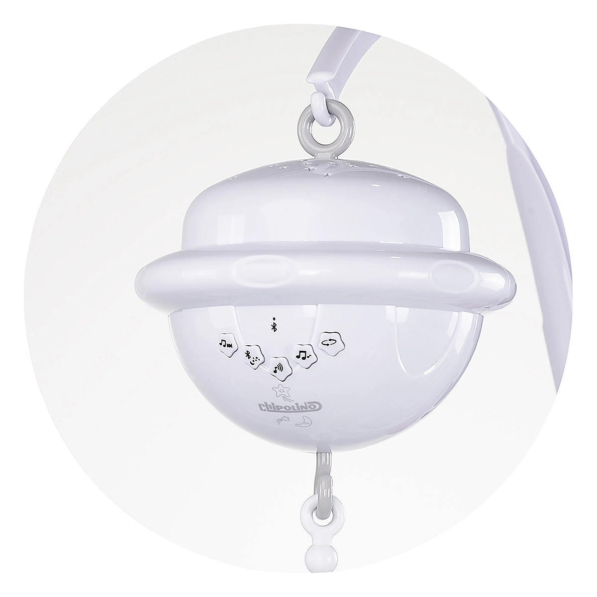 Carusel muzical pentru patut cu proiector Chipolino Cars [4]