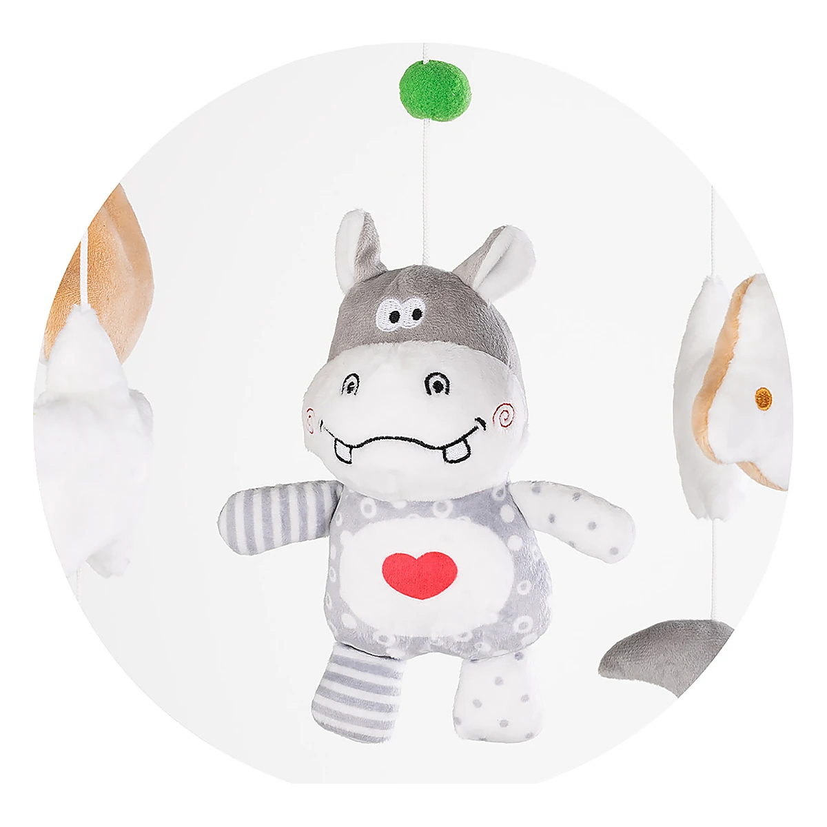 Carusel muzical pentru patut cu proiector Chipolino Hippo [2]